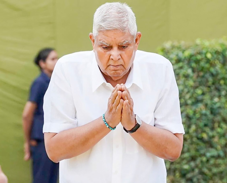 Jagdeep Dhankhar steps down as Vice President of India