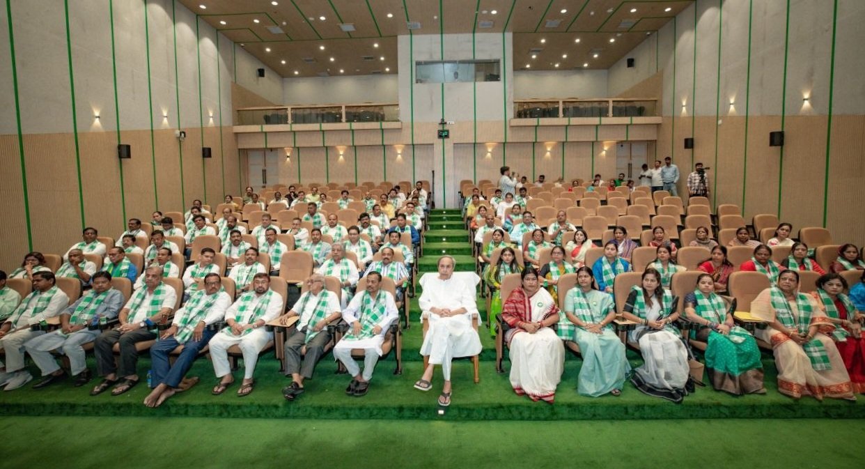 Naveen Asks BJD Leaders to Stay Connected with People, Prepare for Rural and Urban polls Naveen Asks BJD Leaders to Stay Connected with People, Prepare for Rural and Urban polls